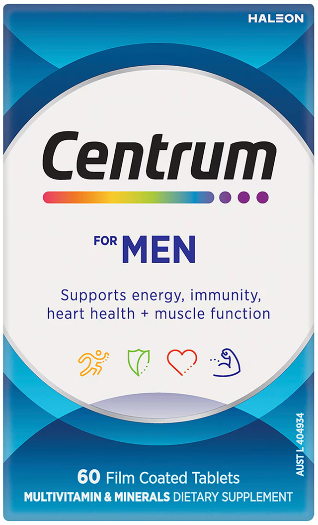 Centrum Men Multivitamin Tablets (2 pk x 60 ct)