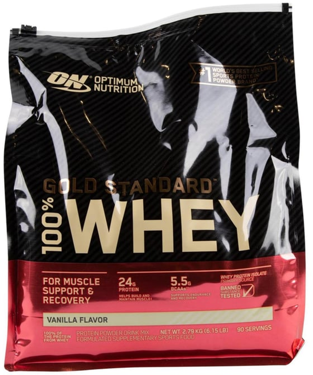 Optimum Nutrition Gold Standard 100% Chocolate Whey Protein (2.88 kg)