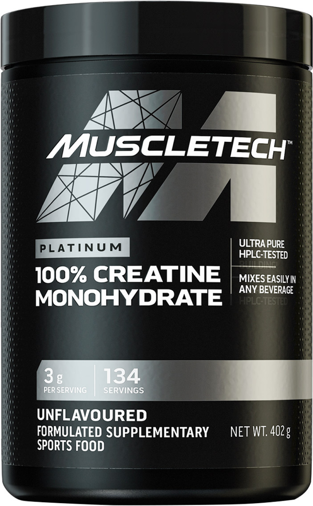 MuscleTech Monohydrate Unflavoured 100% Creatine (402 g)