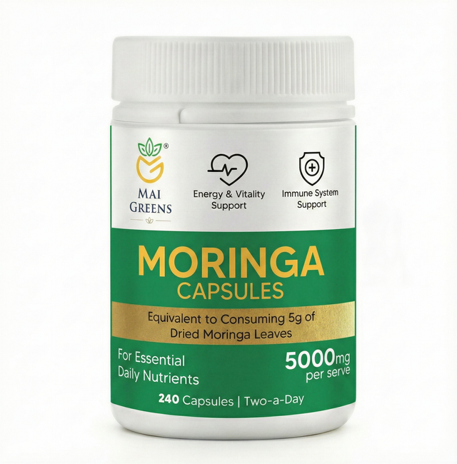 Mai Greens Moringa Capsules (240 pk)
