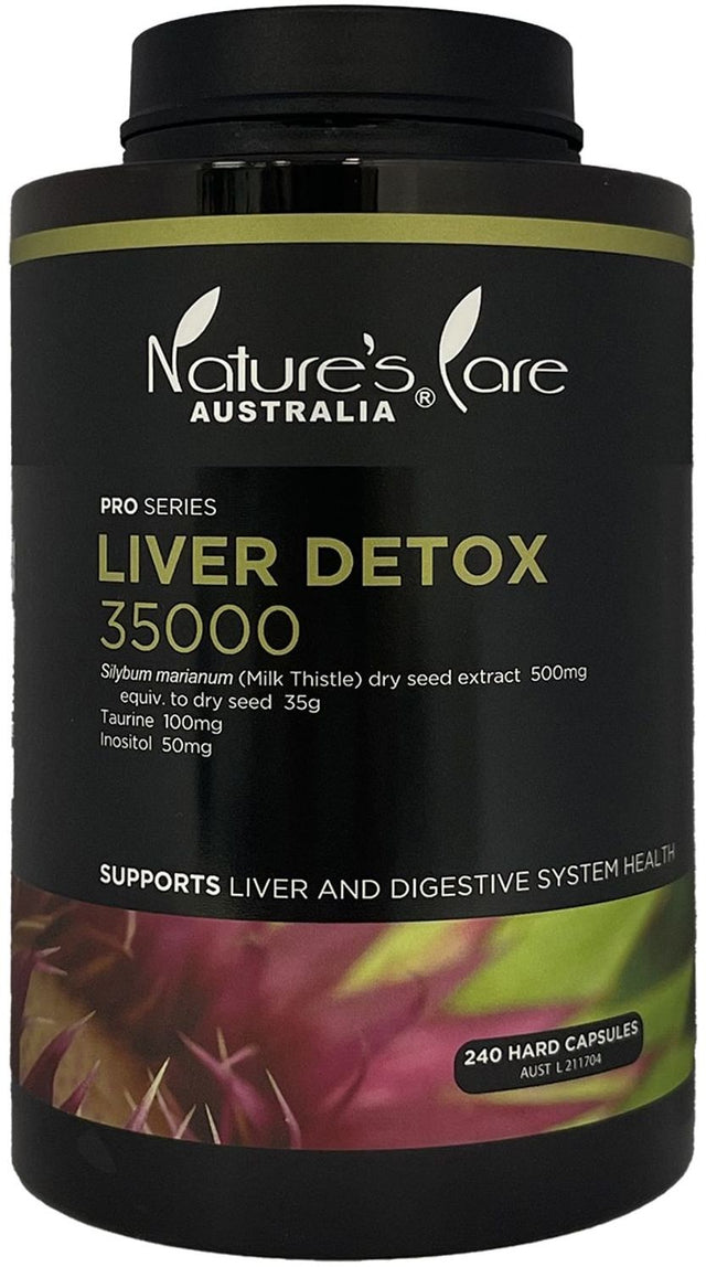 Nature's Care Pro Liver Detox Plus 35000 240 Capsules