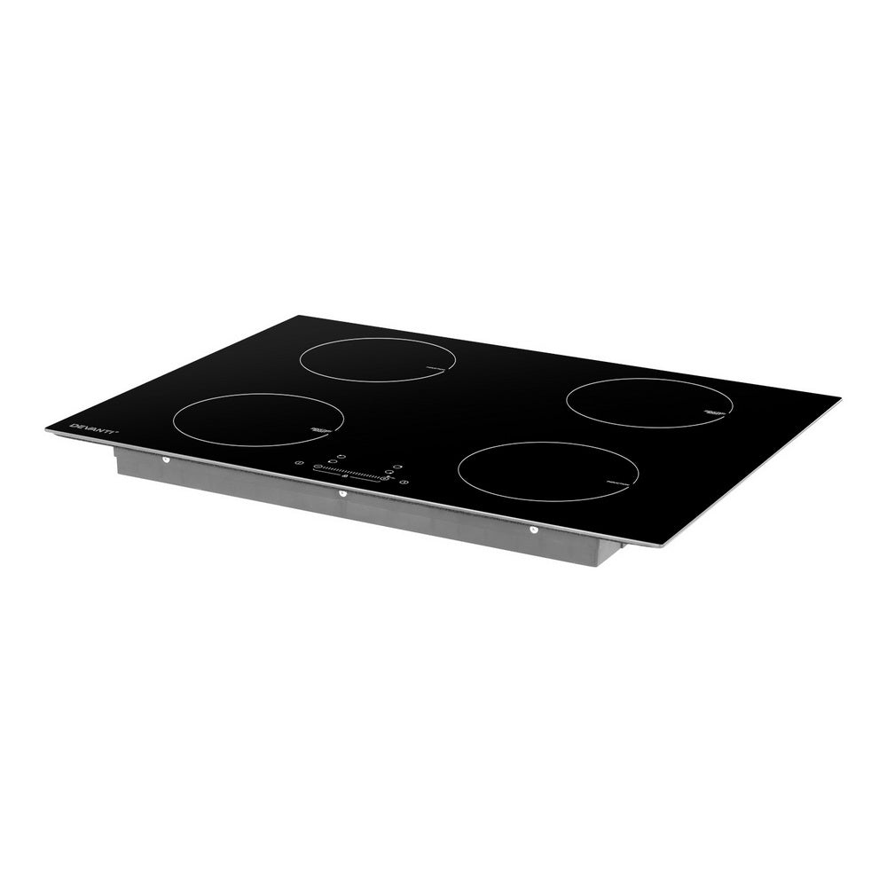 Devanti Electric Induction Cooktop 70cm Ceramic 4 Zones - CT-IN-D-YL-IF7004C-70