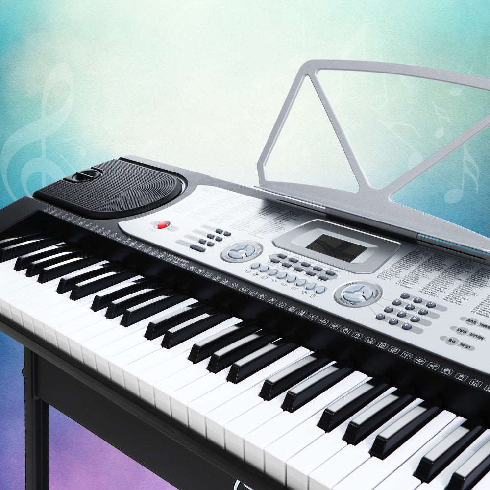 Alpha 61 Keys Electronic Piano Keyboard Digital Electric w - EK-JK-60-SL-H