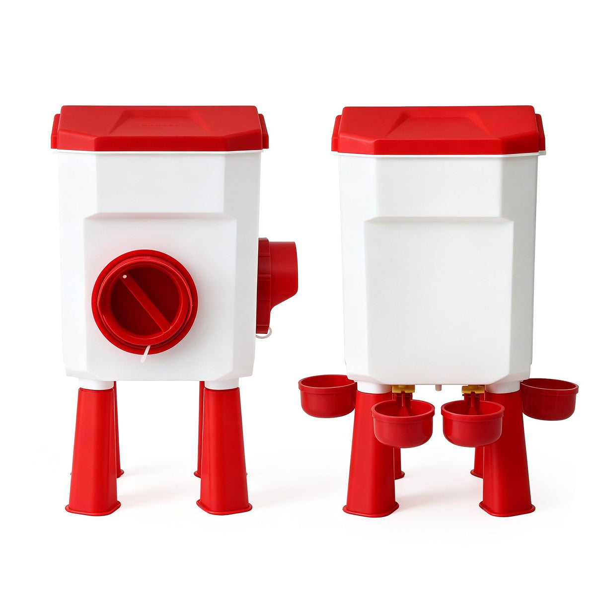 Giantz 8kg Chicken Feeder and 7L Waterer Set Large Capacity Poultry Drinker Kit