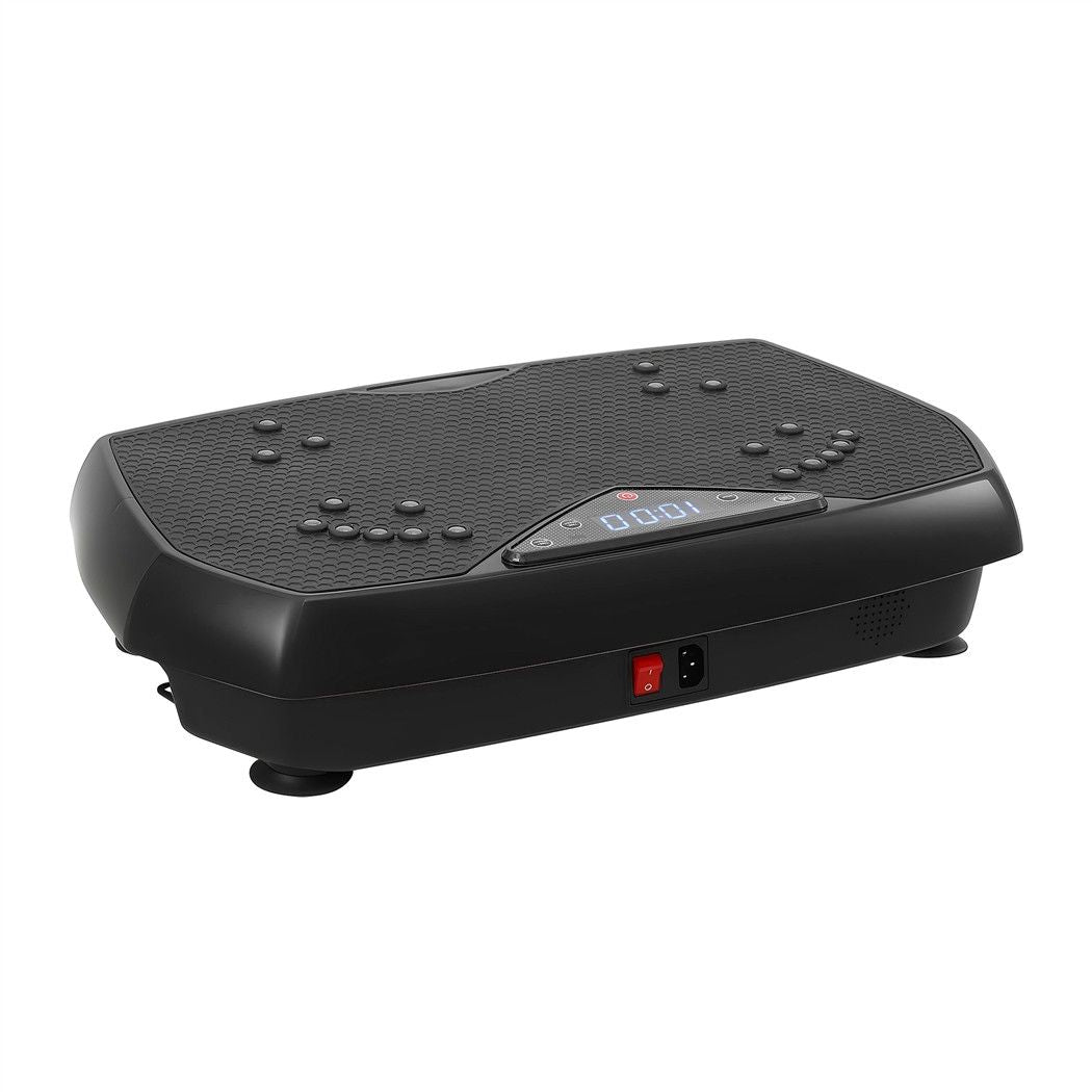 Everfit Vibration Plate Exercise Machine Full Body Shaker - FIT-H-VP-DIAMOND-BK
