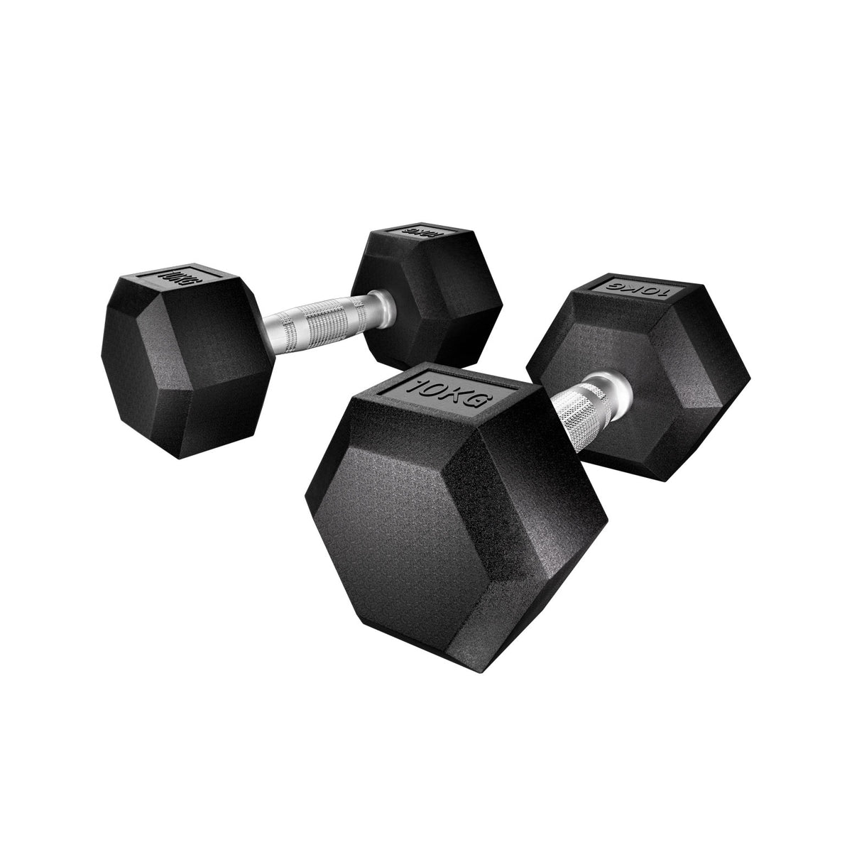 Everfit 20kg Hex Dumbbells Set Dumbbells Weights Lifting Bench Gym Work - 774937