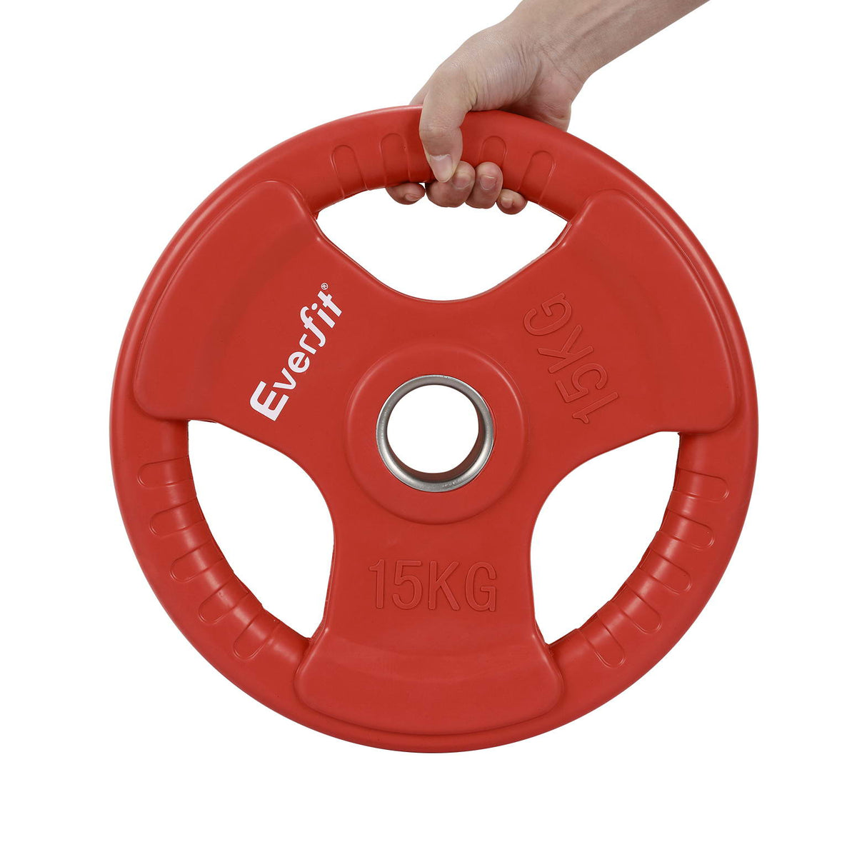 Everfit Weight Plates Olympic 15kg Dumbbell Barbell Plate Weight Lifting Home