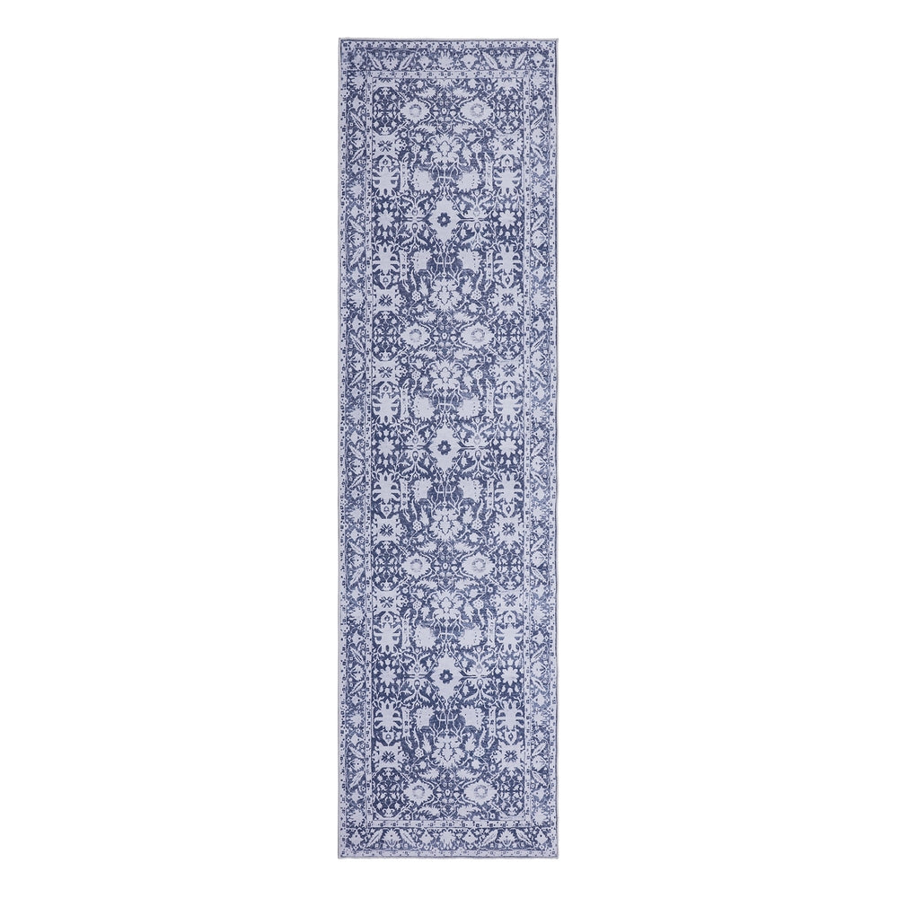 Artiss Hallway Runner Rug 80X300cm Soft Velvet Washable Modern Kitchen Mat