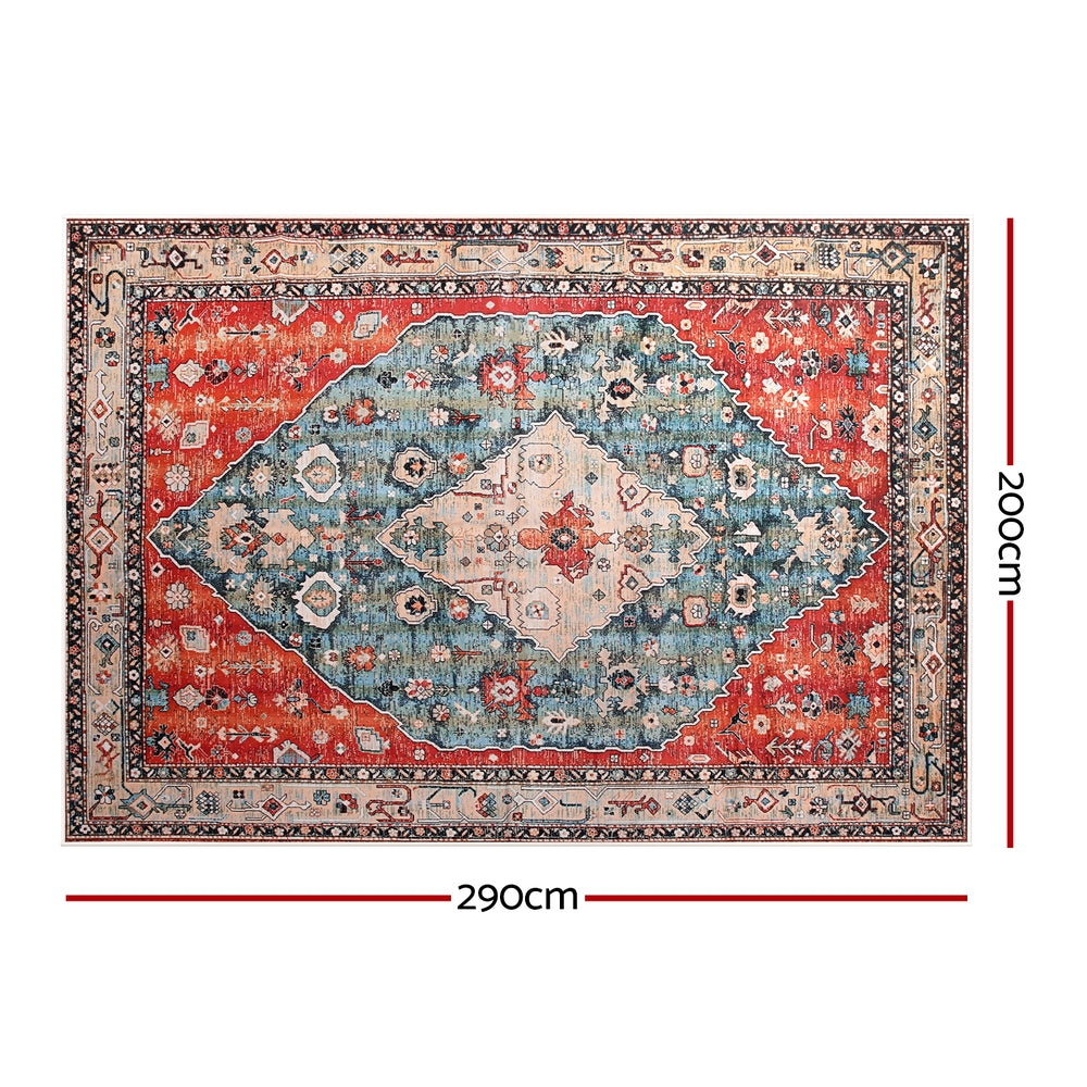 Artiss Floor Rug 200X290cm Large Washable Area Rug Modern Living Room Carpet Mat