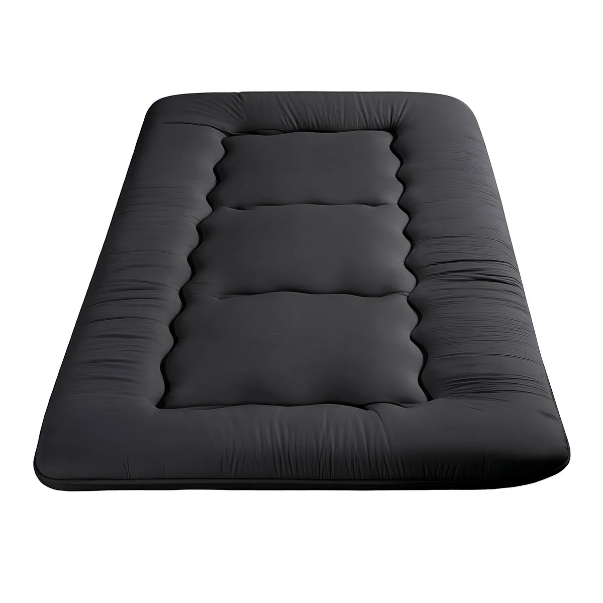Giselle Bedding 10cm Japanese Floor Mattress Foldable - FM-FUTON-100-10-BK