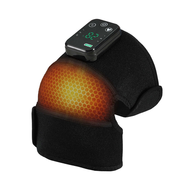 Livemor Knee Massager with 3 3 Modes Gentle Lights Straps 3 1 Gift Men Women