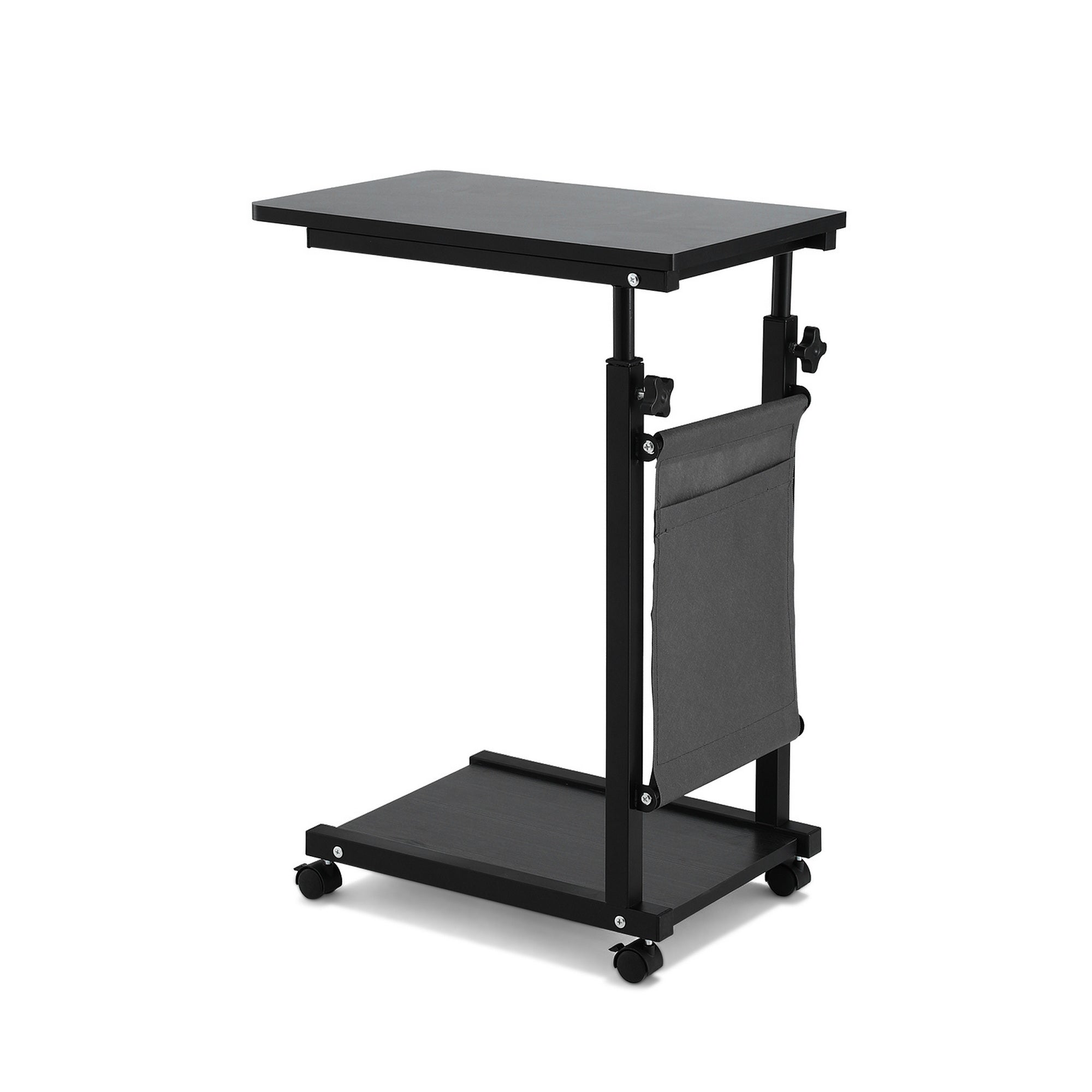 Artiss Laptop Desk Height Adjustable Mobile Workstation - LA-DESK-C-48-BK