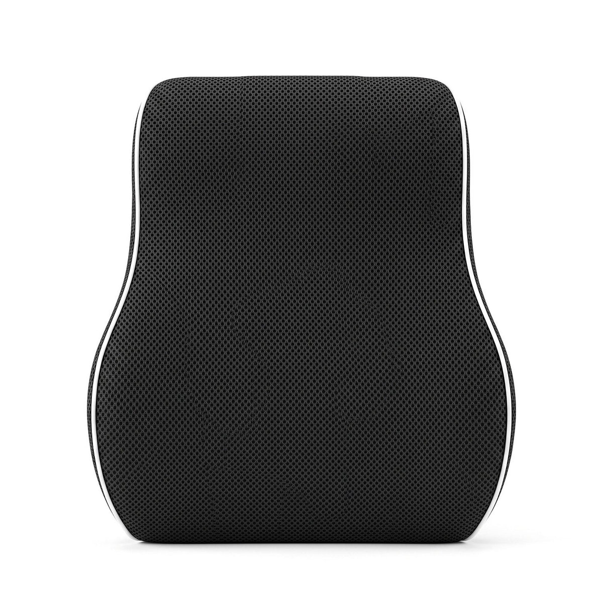 Artiss Ergonomic Lumbar Support Cushion for Office Chair and Car Memory Foam Lumbar Pillow for Back, Breathable Back Support Pillow with Adjustable Straps for Office Gaming Car Home