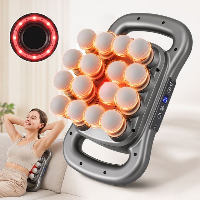 Everfit Deep Tissue Massager 16 20 Deep Percussion Massage Gun Rechargeable
