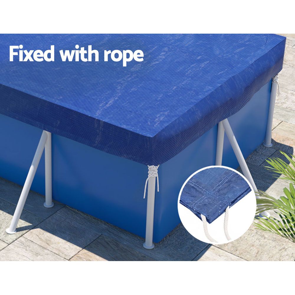 Aqua Buddy Pool Cover 3x2m Above-ground Swimming Pool Blanket Blue