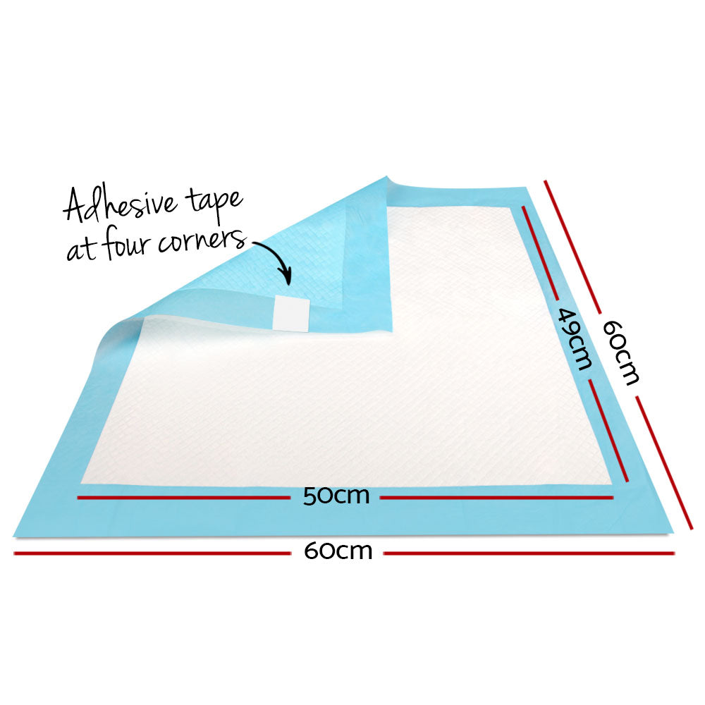 i.Pet Pet Training Pads 200pcs 60x60cm Puppy Dog Toilet Pee - PET-PAD-BL-200