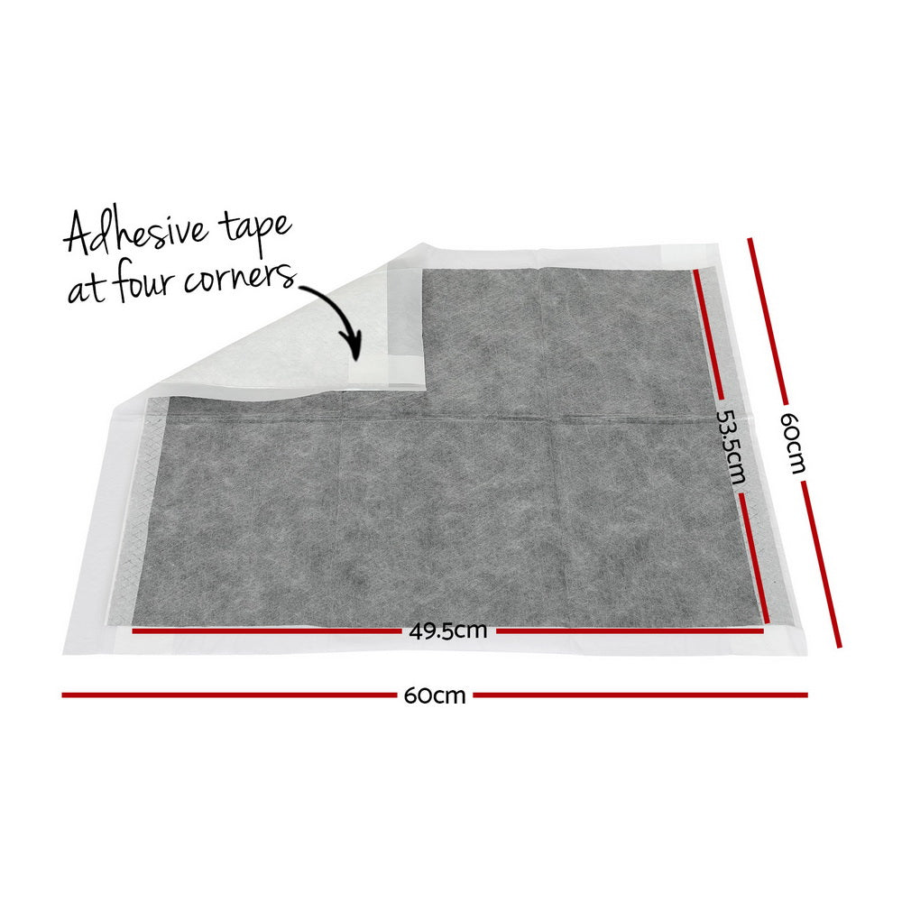i.Pet Pet Training Pads 200pcs 60x60cm Puppy Dog Toilet Pee - PET-PAD-GR-200