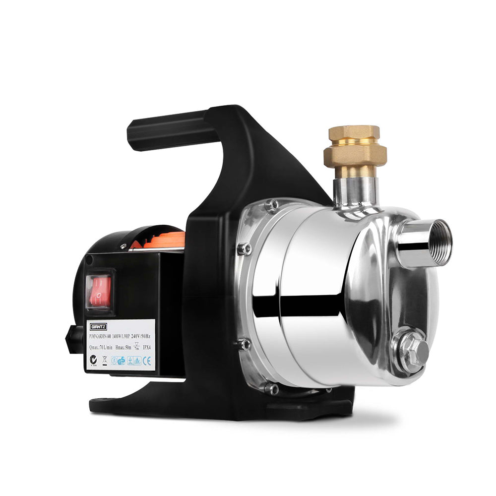 Giantz Garden Water Pump High Pressure 1500W Max. Tank Rain - PUMP-GARDEN-1500