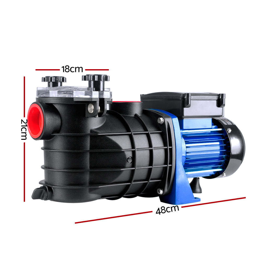 Giantz Pool Pump Swimming Pump Water 1200W Max. 1.6HP Electr - PUMP-POOL-MAX1200