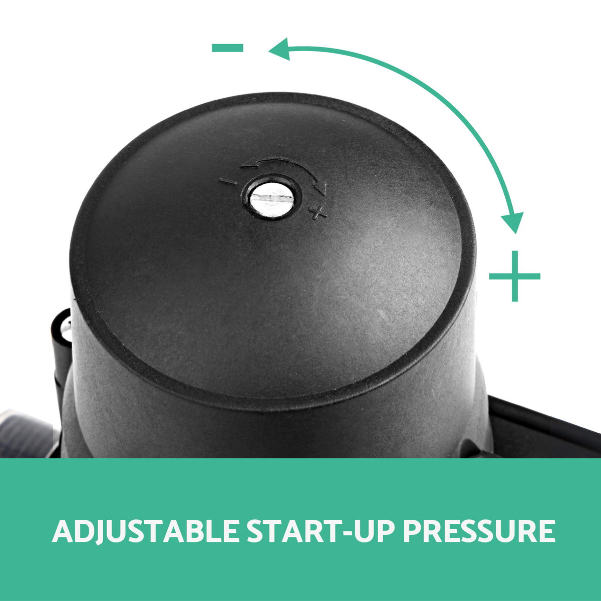 Giantz Garden Water Pump High Pressure 2000W Max 4-Stage Tank Irrigation Transfer Booster Pump Black