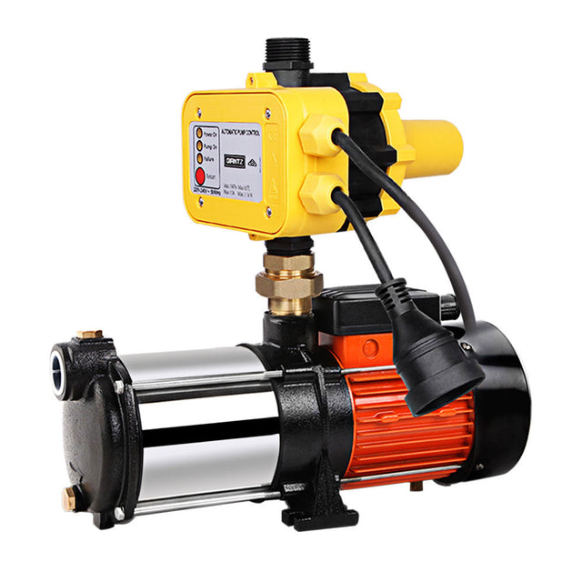 Giantz 1800W 5-Stage Garden Water Pump Irrigation Booster Yellow