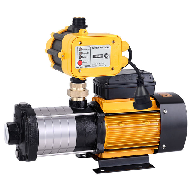 Giantz 2500W 6-Stage Garden Water Pump Irrigation Transfer Yellow