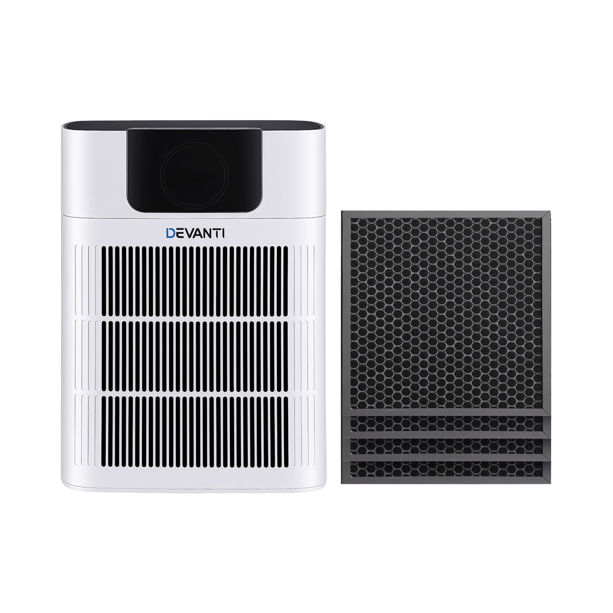 Devanti Pet Air Purifier H12 HEPA Filter Cleaner Replacement Filter White