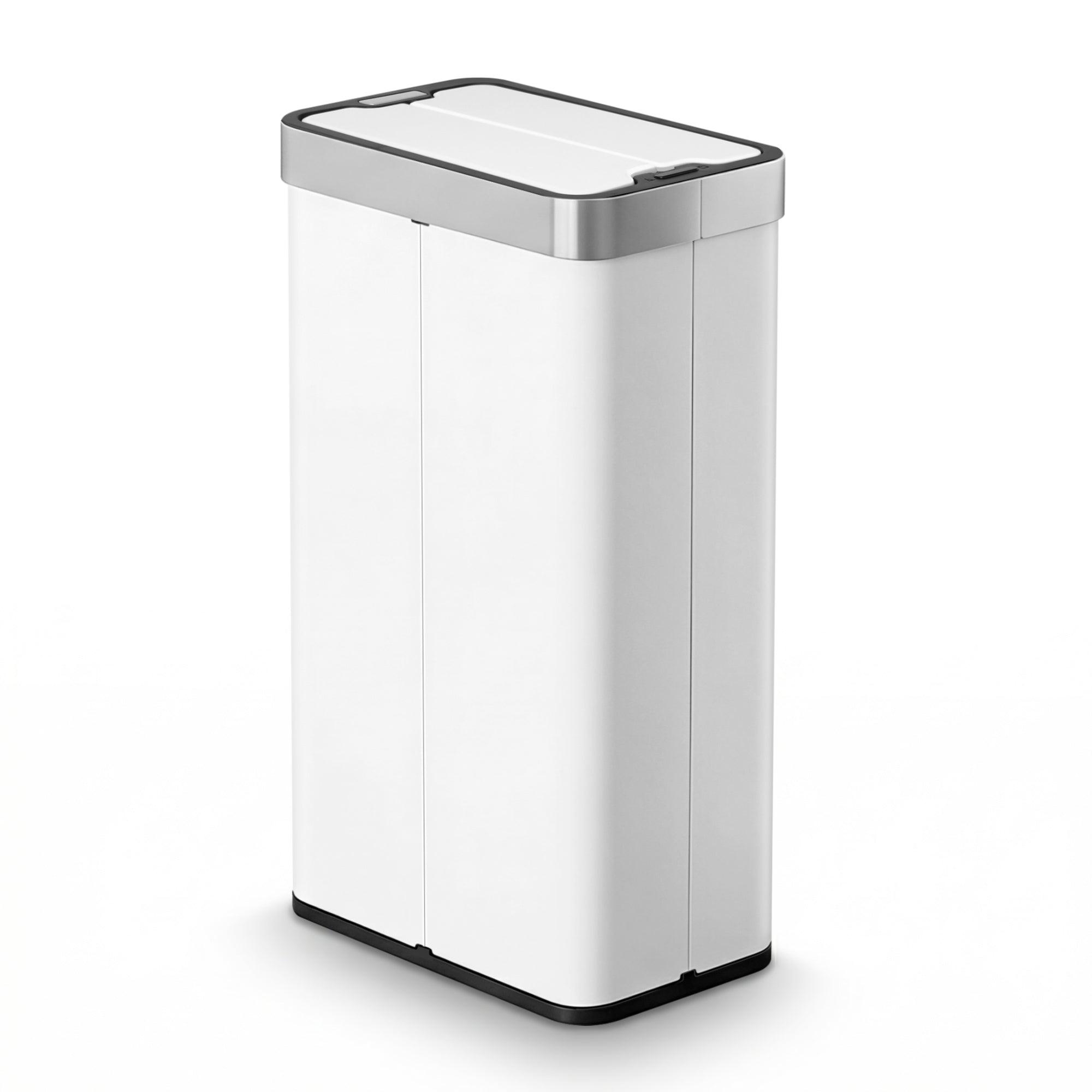 Devanti Rubbish Bin 70L Automatic Sensor Kitchen Bin, Slim Smart - SB-E-70L-WH