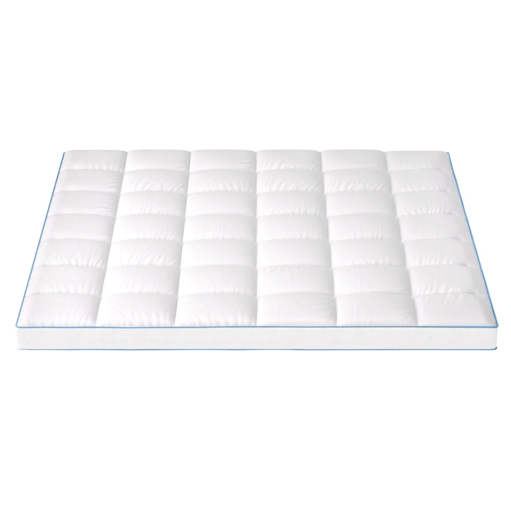 Giselle Bedding 1500GSM Bamboo Pillowtop Mattress Topper - TOPPER-BAM-10-K