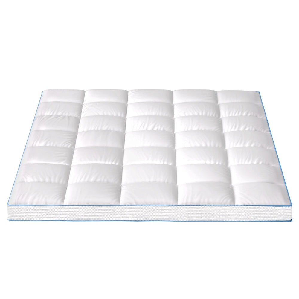 Giselle Bedding 1500GSM Bamboo Pillowtop Mattress Topper - TOPPER-BAM-10-Q