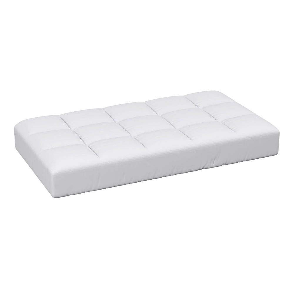 Giselle Bedding Baby Cot Pillowtop Mattress Topper 750GSM Bamboo Cooling Pad for Temperature Regulation, Machine Washable Bed Protector