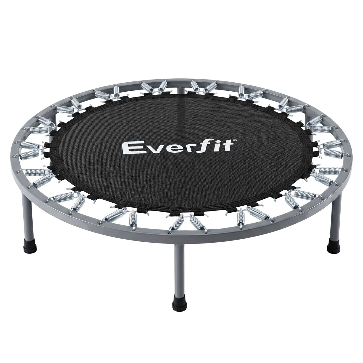 Everfit 40-Inch Fitness Trampoline Rebounder Mini Round Trampoline Home Workouts