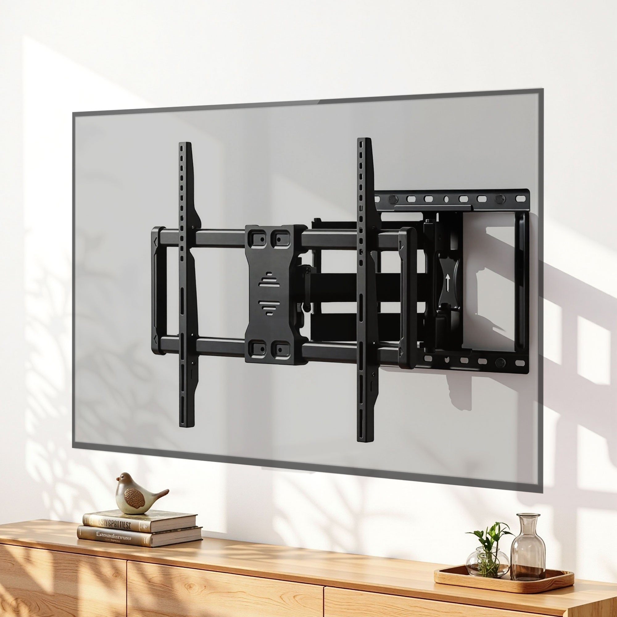 Artiss TV Wall Mount Bracket for 37" - 85" TVs Swivel Tilt - TV-MOUN-B-DOUB-90