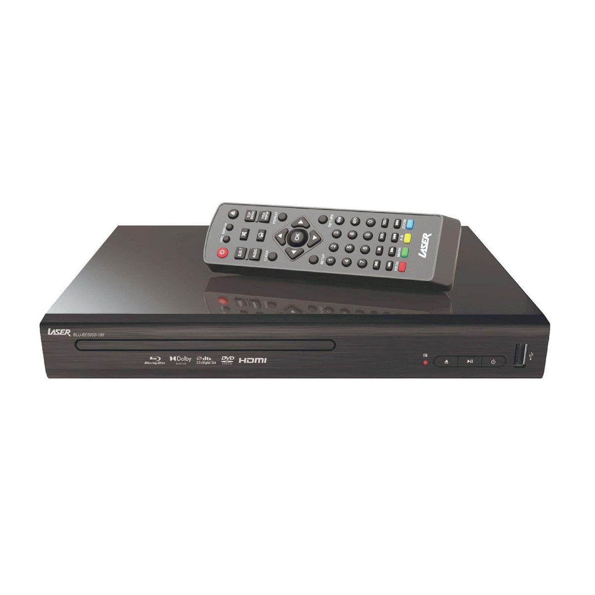 Laser Blu-Ray Player with Multi Region Playback