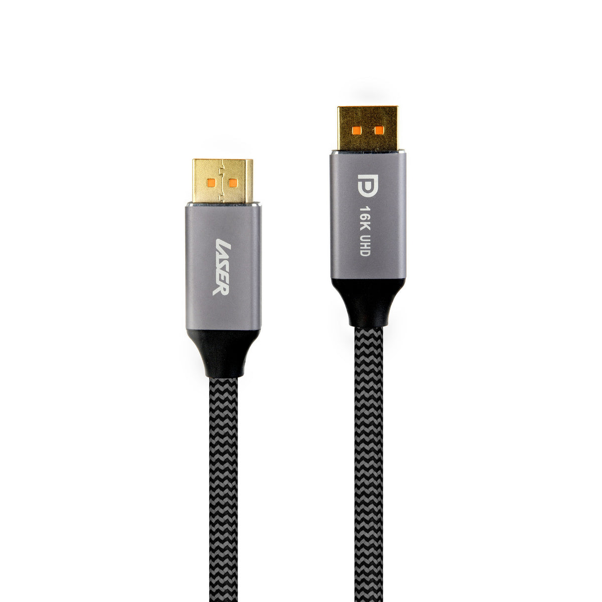 Laser 16K DisplayPort Male to Male Cable 2m