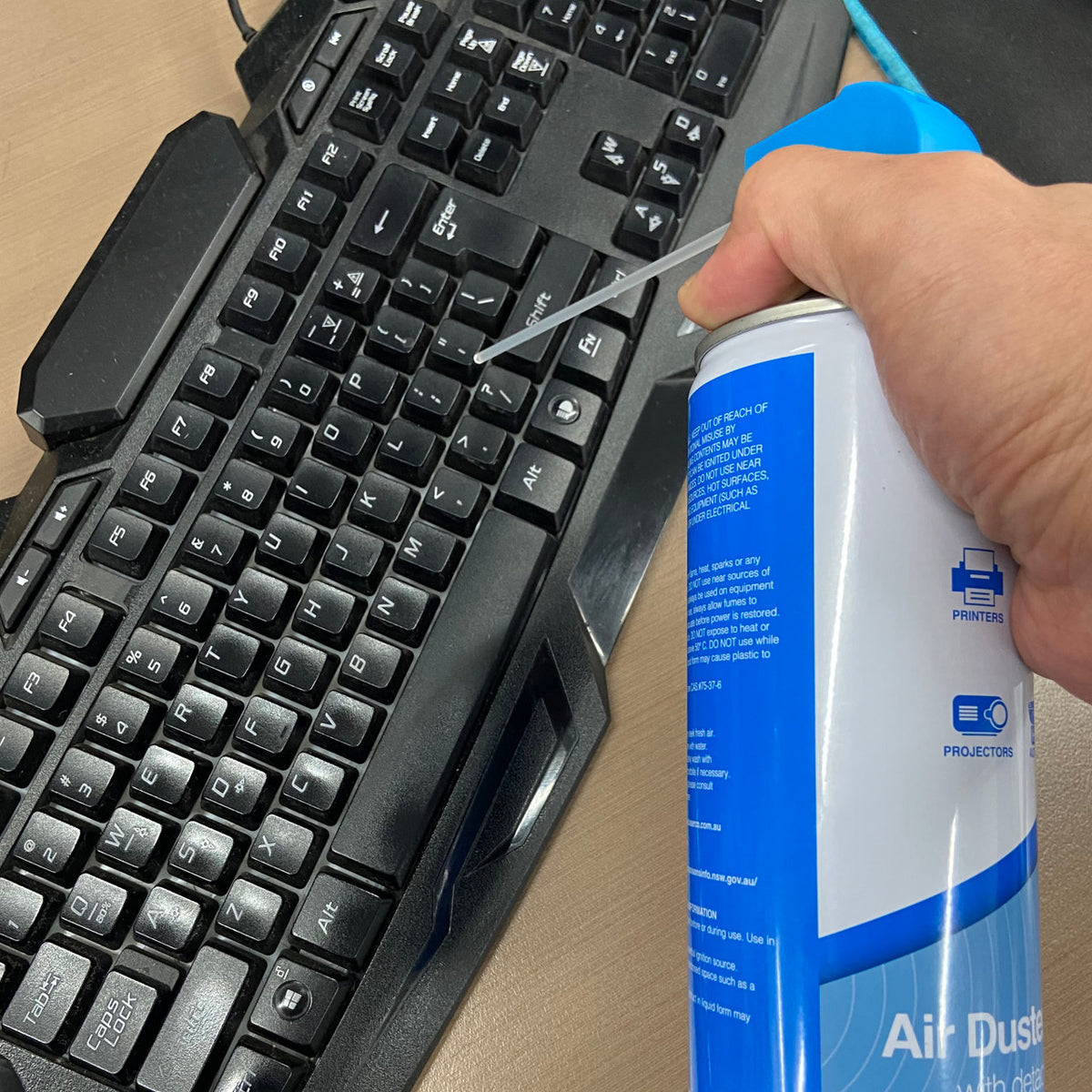 Laser 400ml Air Duster Spray - Computer & Electronics Cleaner