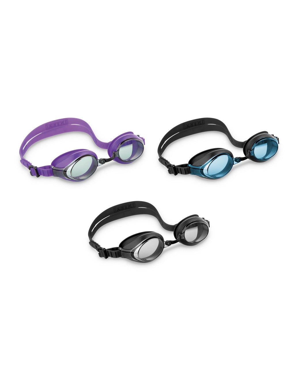 Intex Racing Silicone Swimming Goggles Youth 55691