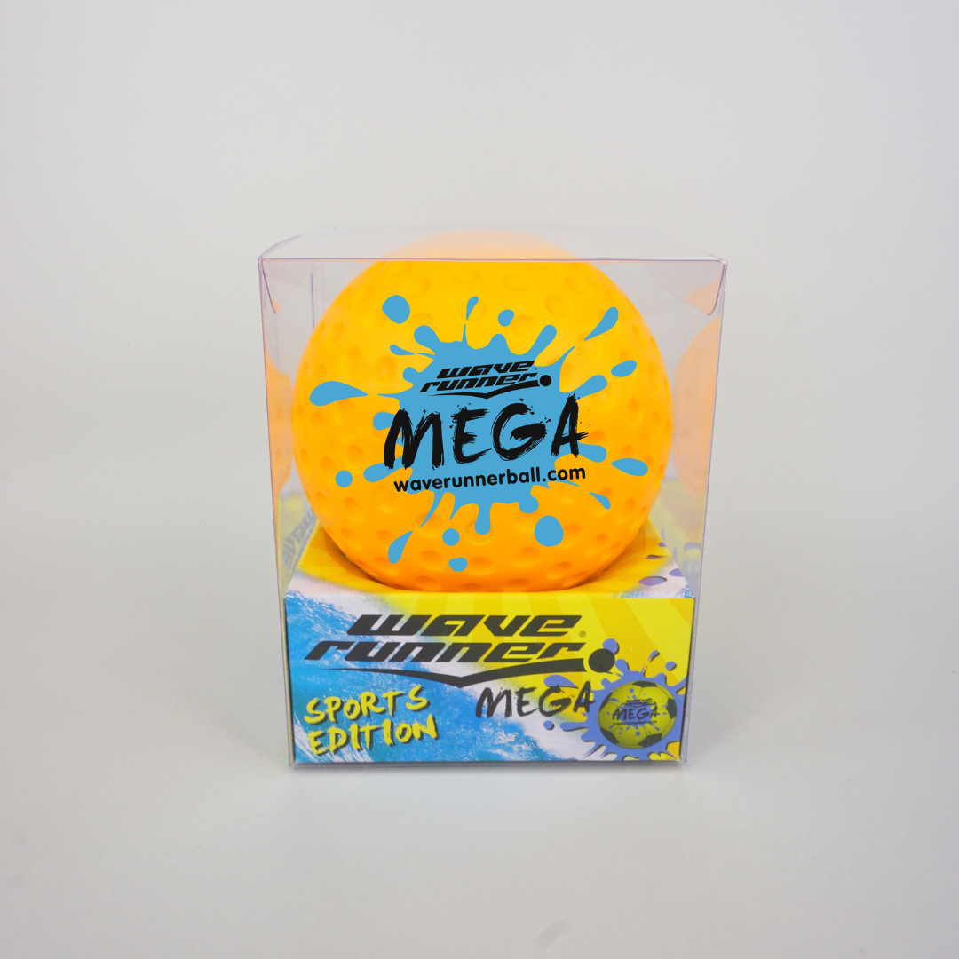 WAVE RUNNER MEGA SPORT BALL 9CM ASST - WR800B-SPT
