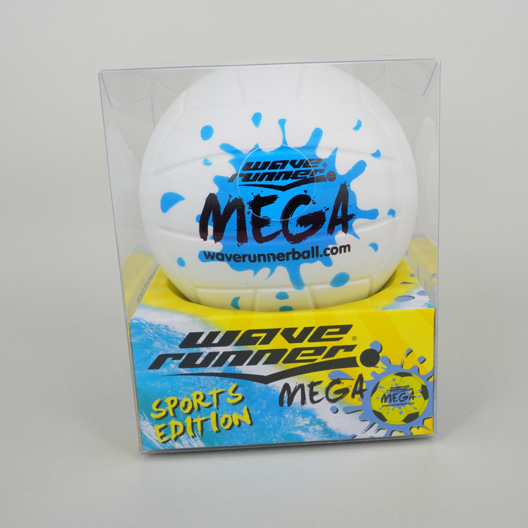 WAVE RUNNER MEGA SPORT BALL 9CM ASST - WR800B-SPT