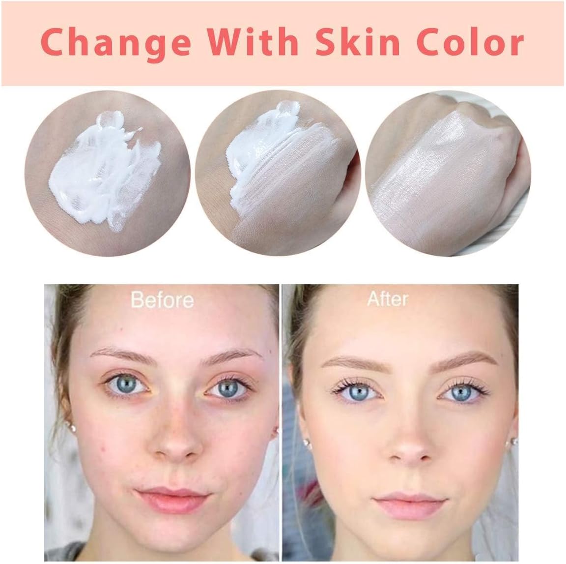 ReviGLam TLM Colour Changing Liquid Foundation Hides Wrinkles & Lines, BB