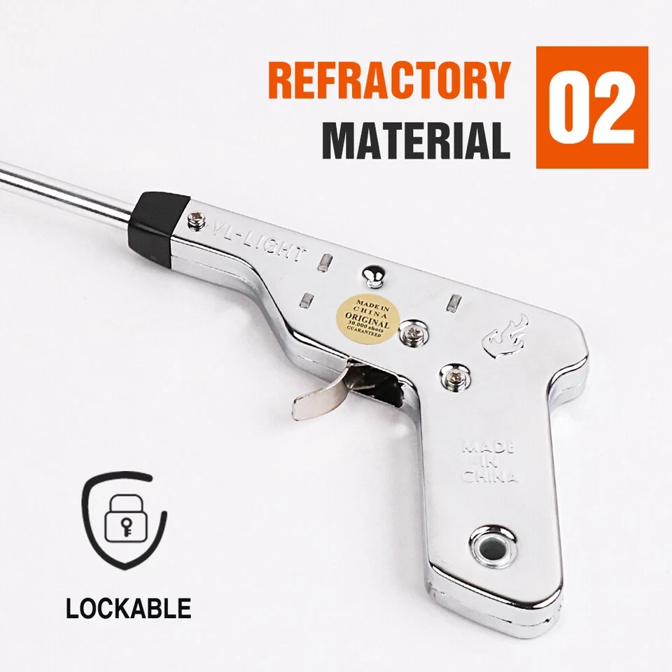560mm Barbecue igniter All-Metal Battery-Free Pulse Kitchen Camping Barbecue