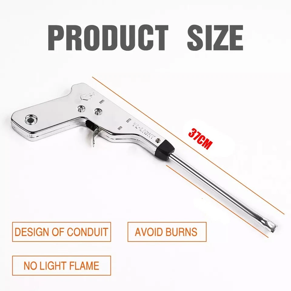 370MM Gas Stove Pulse Igniter Kitchen Household Electronic Lighter Lengthen Gas Flint