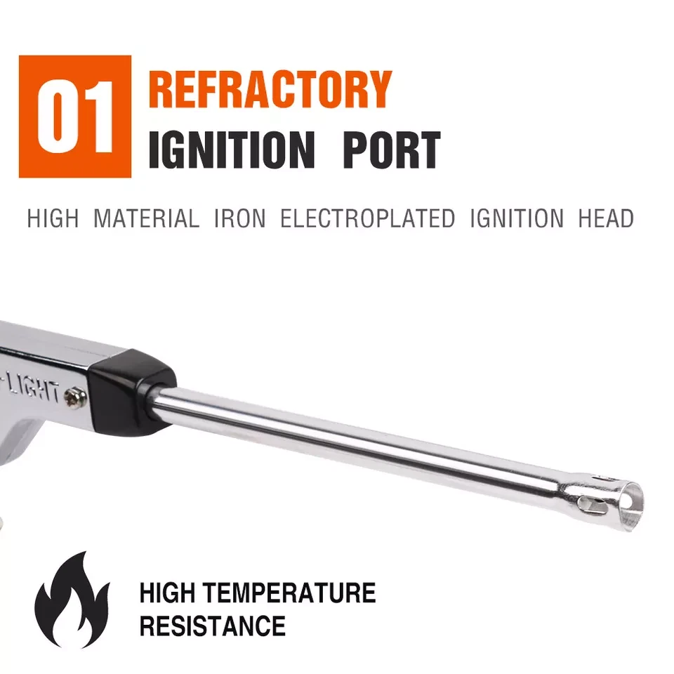 370MM Gas Stove Pulse Igniter Kitchen Household Electronic Lighter Lengthen Gas Flint