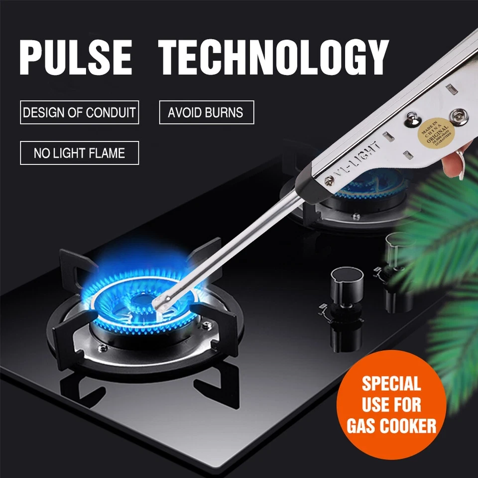 370MM Gas Stove Pulse Igniter Kitchen Household Electronic Lighter Lengthen Gas Flint
