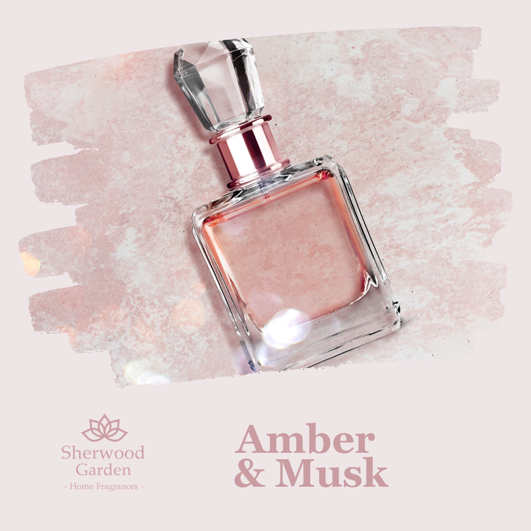 Amber & Musk Soy Candle Tin 165g