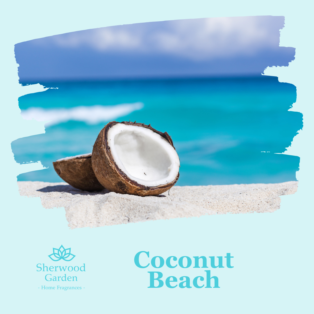 Coconut Beach Soy Candle Tin 165g