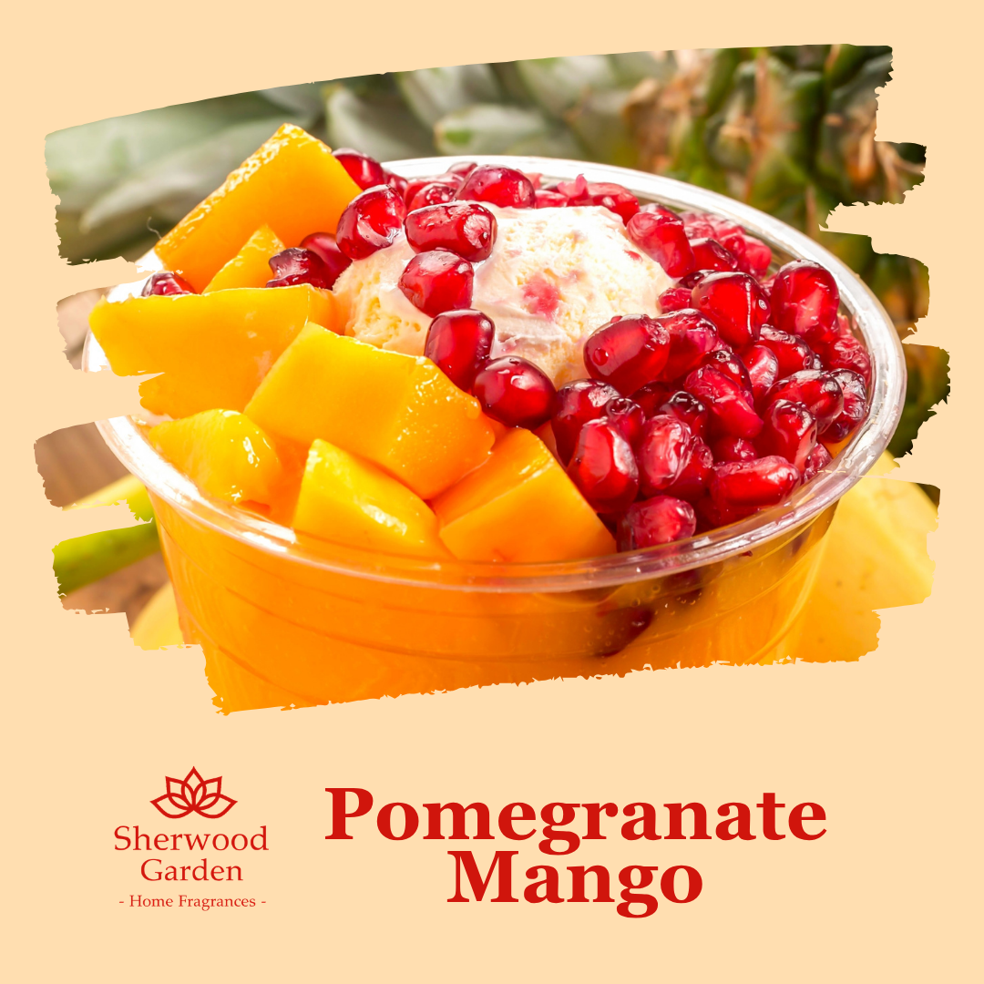 Pomegranate Mango Soy Candle Tin 165g