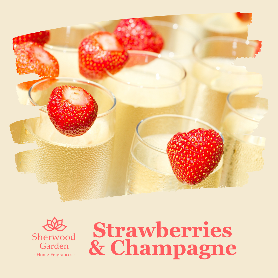 Strawberries & Champagne Soy Candle Tin 165g