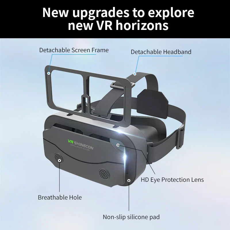 3D Vr Glasses With Smart Goggles For Smartphones