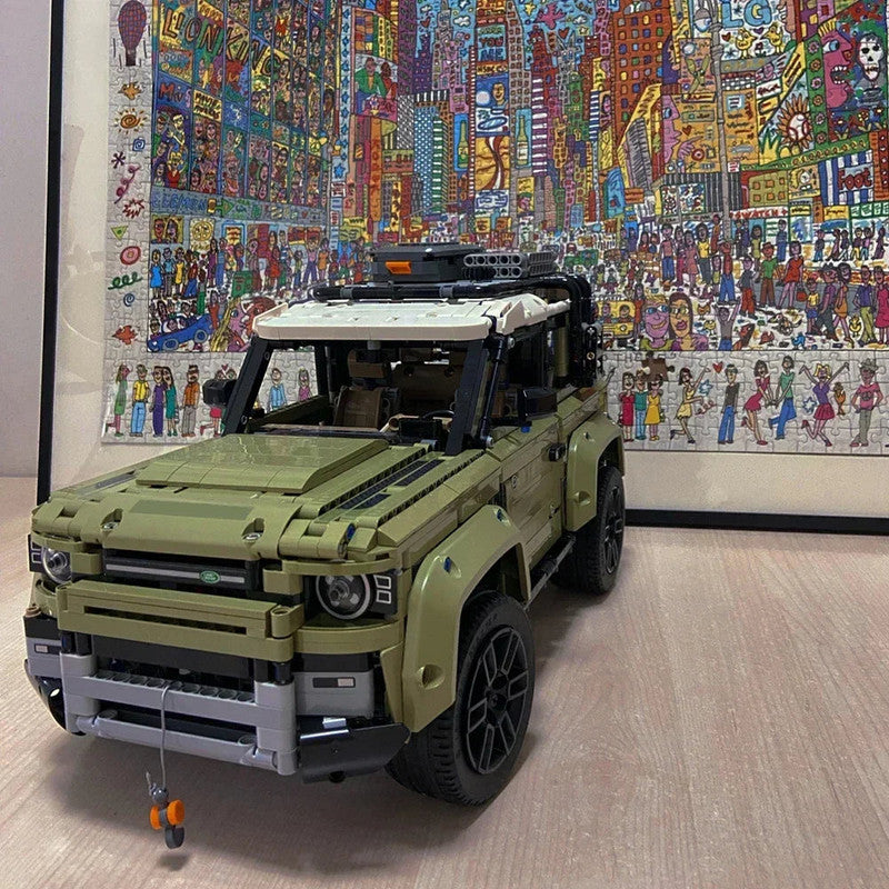 Technical Rover Defender Collector'S Building Blocks Set